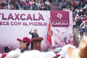 TLAXCALA . ANIVERSARIO CUARTA TRANSFORMACIÓN