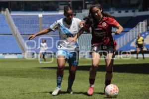 FÚTBOL FEMENIL . PUEBLA VS XOLOS