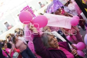 TLAXCALA . CAMINATA ROSA