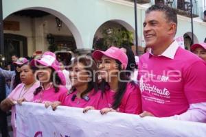 TLAXCALA . CAMINATA ROSA