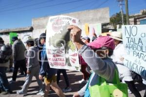 TLAXCALA . PROTESTA PARQUE DE LA JUVENTUD