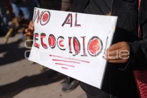 TLAXCALA . PROTESTA PARQUE DE LA JUVENTUD