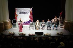 TLAXCALA . CERTIFICADOS DE POZOS