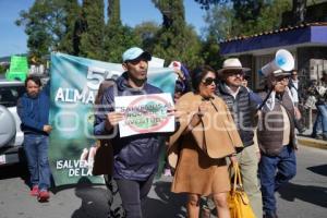 TLAXCALA . PROTESTA PARQUE DE LA JUVENTUD