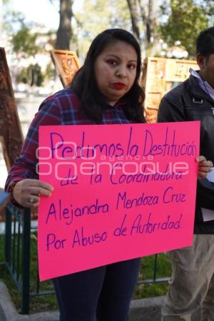 TLAXCALA . DENUNCIA DE COMERCIANTES