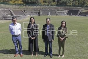 SAN ANDRÉS CHOLULA . FIRMA DE CONVENIO INAH