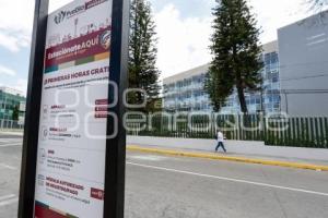 HOSPITAL SAN ALEJANDRO . PARQUÍMETROS