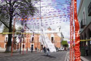 TLAXCALA . CAÍDA DE ADORNOS