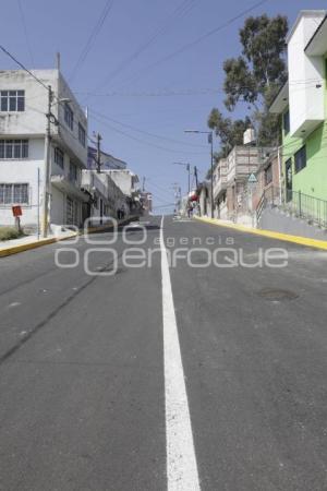 SAN ANDRÉS CHOLULA . ENTREGA DE OBRA
