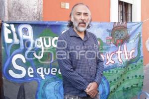 MANIFESTACIÓN . DEFENSORES DEL AGUA