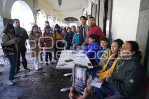 TLAXCALA . AMBIENTALISTAS PARQUE JUVENTUD