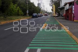 RECTA A CHOLULA . CICLOVÍA