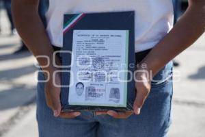 TLAXCALA . SERVICIO MILITAR