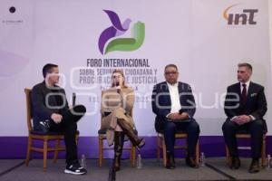 FORO DE SEGURIDAD Y JUSTICIA