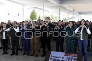 GOBIERNO ESTATAL . GRADUACIÓN POLICÍAS
