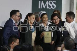 HOSPITAL SAN ALEJANDRO . CLAUDIA SHEINBAUM