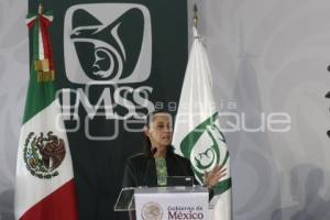 HOSPITAL SAN ALEJANDRO . CLAUDIA SHEINBAUM