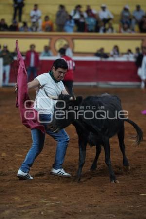 TLAXCALA . SUELTA DE VAQUILLAS