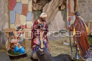 TLAXCALA . NACIMIENTO CAPILLA ABIERTA