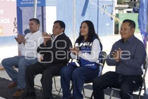 SAN ANDRÉS CHOLULA . ENTREGA DE OBRA