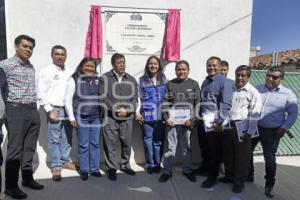 SAN ANDRÉS CHOLULA . ENTREGA DE OBRA