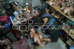 TLAXCALA . RESTAURACIÓN NIÑOS DIOS