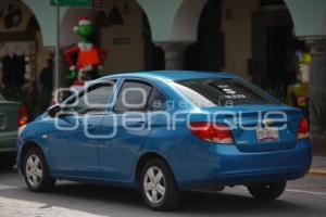 TLAXCALA . MULTA VIDRIOS POLARIZADOS