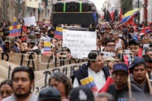 MANIFESTACIÓN . APOYO VENEZUELA