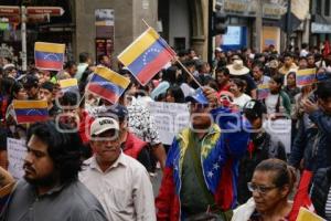 MANIFESTACIÓN . APOYO VENEZUELA