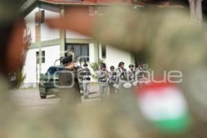 TLAXCALA . PROTESTA COMANDANTE ZONA MILITAR