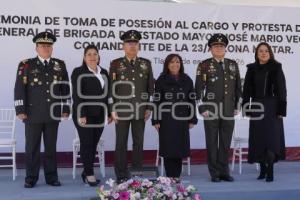 TLAXCALA . PROTESTA COMANDANTE ZONA MILITAR