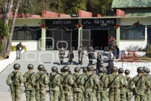 TLAXCALA . PROTESTA COMANDANTE ZONA MILITAR