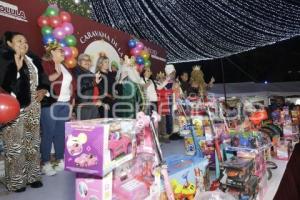 SAN PEDRO CHOLULA . ENTREGA DE JUGUETES