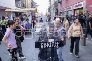 MANIFESTACIÓN . AMBULANTES
