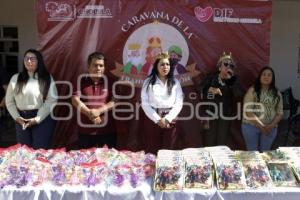 SAN PEDRO CHOLULA . ENTREGA DE JUGUETES