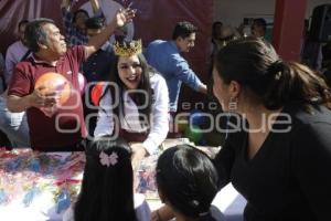 SAN PEDRO CHOLULA . ENTREGA DE JUGUETES