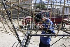 TEPONTLA . TORITOS PIROTECNIA 