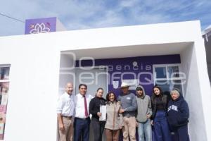 TLAXCALA . ENTREGA CUARTOS DORMITORIOS