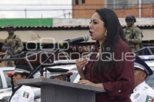 SAN PEDRO CHOLULA . ENTREGA DE EQUIPAMIENTO