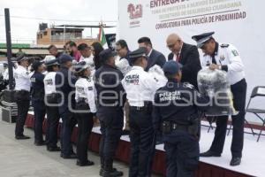 SAN PEDRO CHOLULA . ENTREGA DE EQUIPAMIENTO