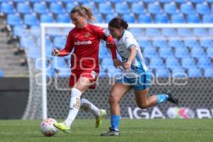 FÚTBOL FEMENIL . PUEBLA VS TOLUCA