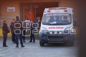 TLAXCALA . HOMBRE HERIDO