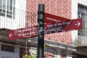 SEÑALÉTICA . CENTRO HISTÓRICO