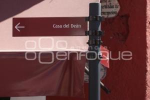 SEÑALÉTICA . CENTRO HISTÓRICO