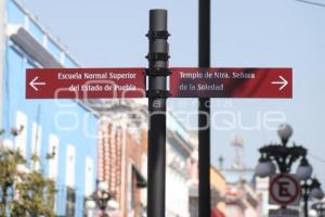 SEÑALÉTICA . CENTRO HISTÓRICO