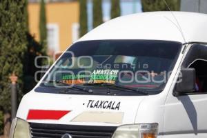 TLAXCALA . CONCESIONES DE TRANSPORTE