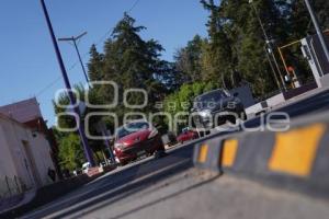 TLAXCALA . INVASIÓN DE CICLOVÍA