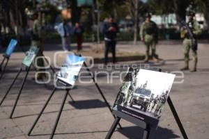 TLAXCALA . EXPOSICIÓN EJÉRCITO MEXICANO