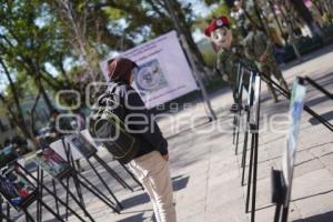 TLAXCALA . EXPOSICIÓN EJÉRCITO MEXICANO