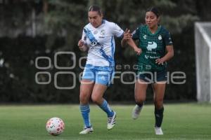 FUTBOL FEMENIL . PUEBLA VS SANTOS